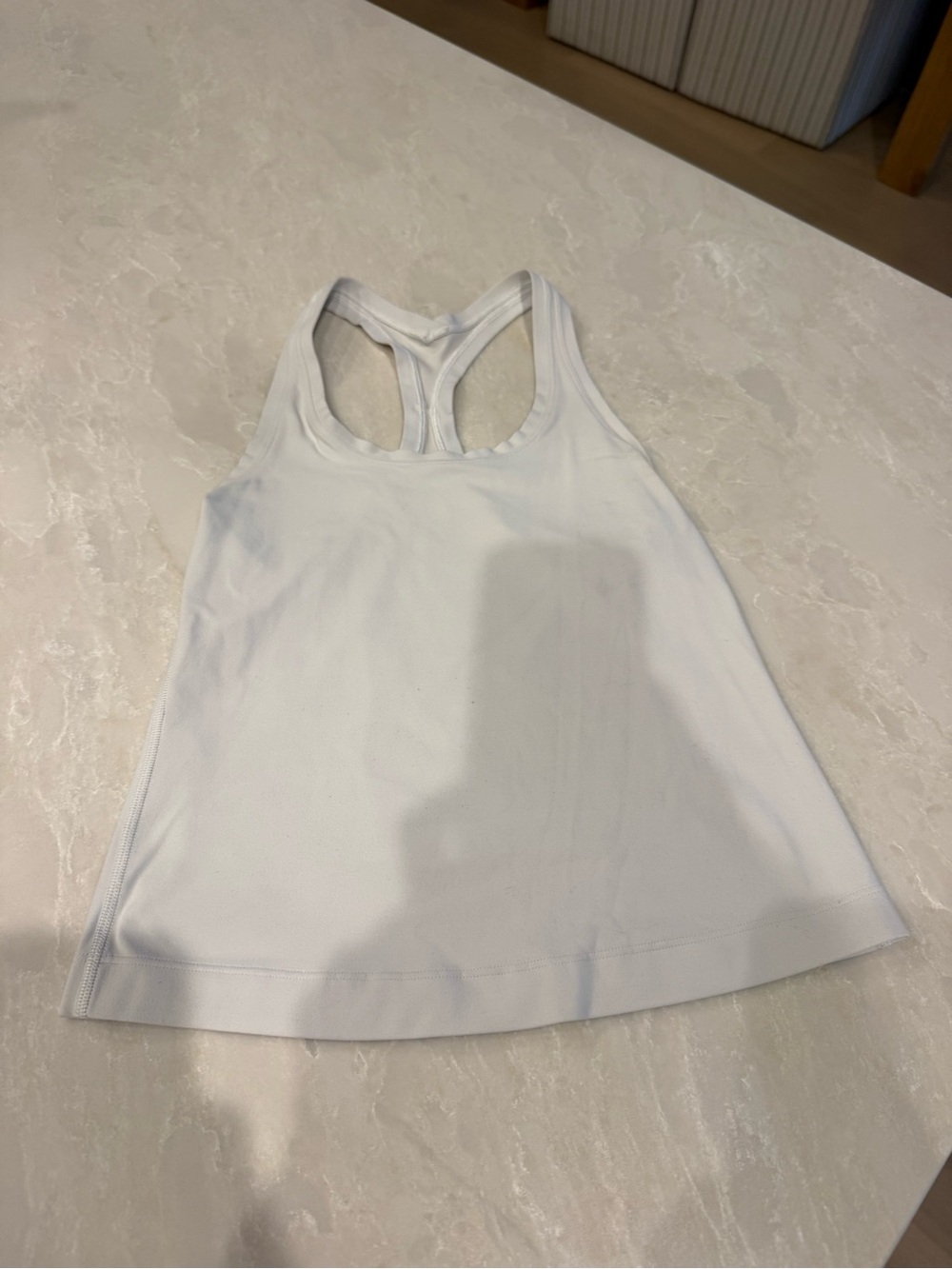 lululemon athletica White Racerback Workout Tank